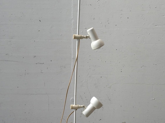 Leuchten Busch Lampada da terra doppia, Art. Nr. 3511-24, Made in Germany, Lampade da terra, Plastica, Bianco (foto 10 di 15)