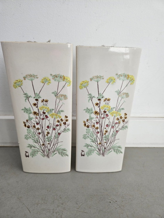 Set di 8 vaschette per termosifoni / vasi da parete vintage Il Coccio 70 – Decorazioni murali, Porcellana (photo 4 of 14)