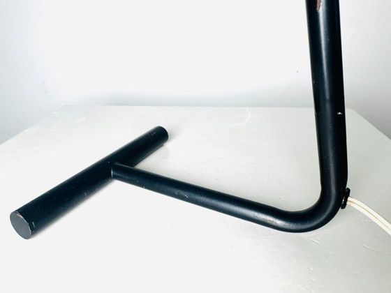 Model 601 ‘The Director’ table lamp by ANVIA Nederland, the Netherlands, 1950s, Aluminium, Black (photo 4 of 7)