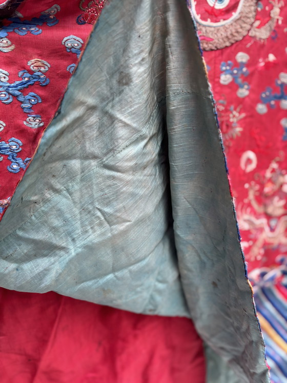 Image 1 of Robe antique chinoise dragon