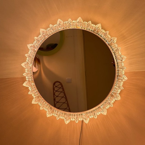 Image 1 of Specchio retroilluminato in vetro di RZB - 1970