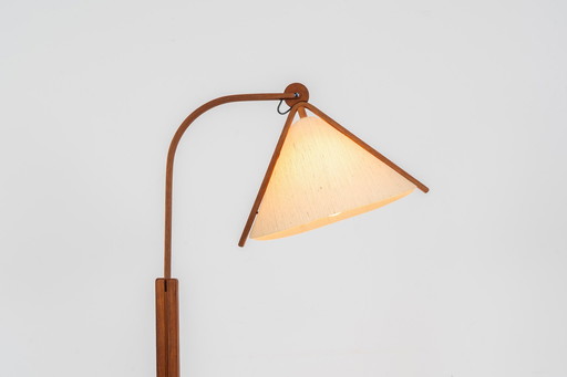 Teak Floor Lamp by Domus (Germany, 1970s)