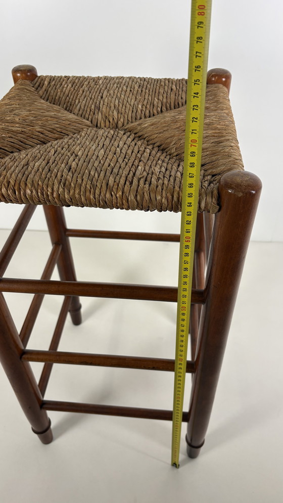 Image 1 of Sgabello vintage stile n. 17Charlotte PerriandPierre Faucheux