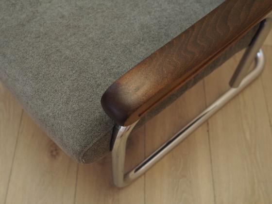 Fauteuil lounge italien avec dossier réglable et accoudoirs en hêtre, années 1970 – Textile, Wood (photo 14 of 20)