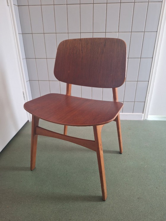 Image 1 of Borge Mogensen - Soborg Mobelfabrik 155 chairs