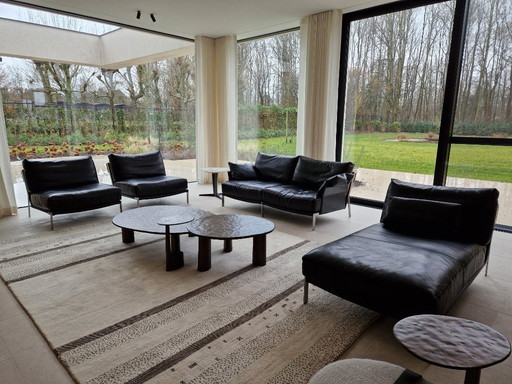 Spacieux canapé 2 places, 2 x 1 place, méridienne, cuir.