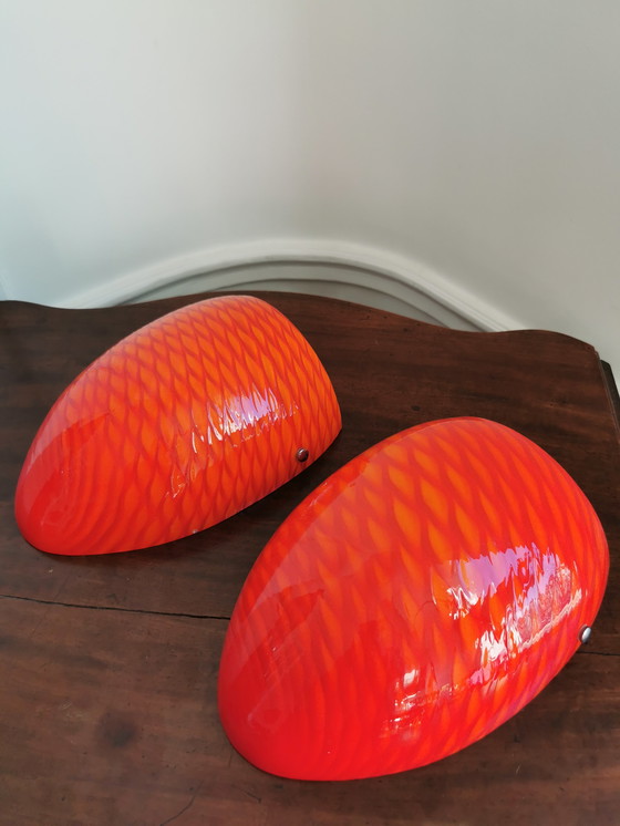 Image 1 of Coppia di appliques di Murano del Medioevo