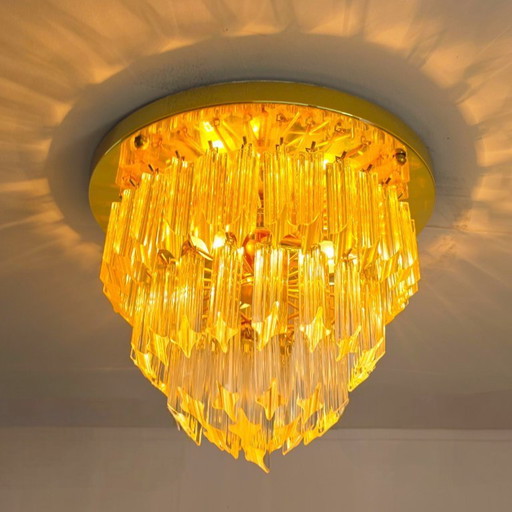 Venini ceiling light, 60s, large model, mid-century