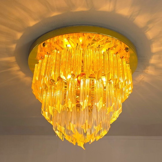 Image 1 of Venini ceiling light, 60s, large model, mid-century