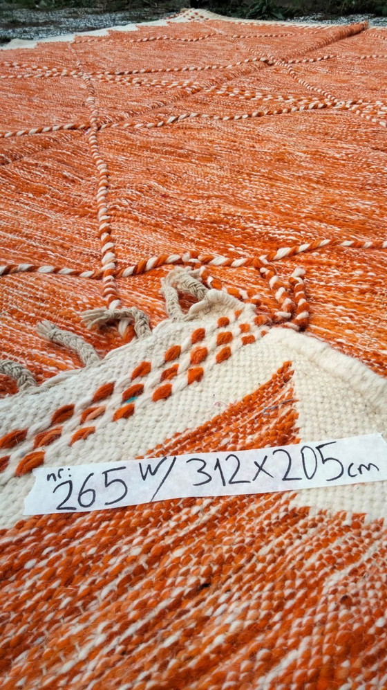 Image 1 of Handgeknoopt Berber kleed wol 312x205cm