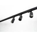 Zwarte Railverlichting set | 3 Meter | 6x GU10 Railspots | 3 -Fase Railsysteem