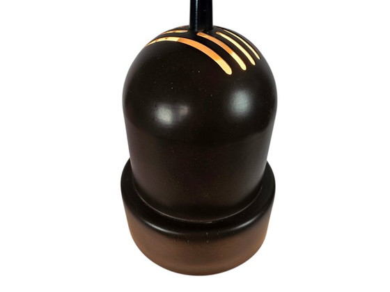 Image 1 of Philips - NWS-Serie - Pendelleuchten (2) - zylindrische Pendelleuchte - braun - 70er Jahre