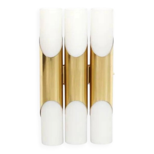 Brass wall lamp by Rolf Kruger for Paul Neuhaus Leuchten – wandlampen, Vintage