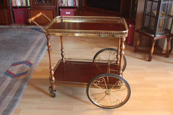Image 1 of Chariot de bar vintage - Chariot de service