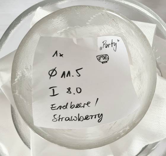 Kosta Boda glasset 13-delig „Party“ Ann & Göran Wärff 70er Mid Century kunstglas topcollectie – Servies (photo 9 of 15)
