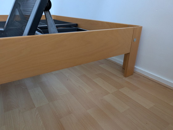 Auping Auronde 180 x 200 | Regolabile manualmente, Letti, Metallo, Legno, Nero (foto 8 di 8)