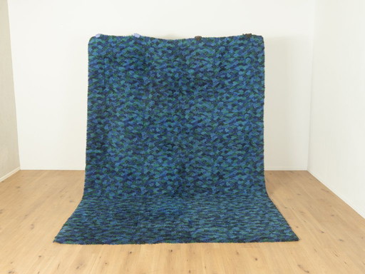 Tappeto a pelo lungo anni '70, 50 x 350 cm, Vintage