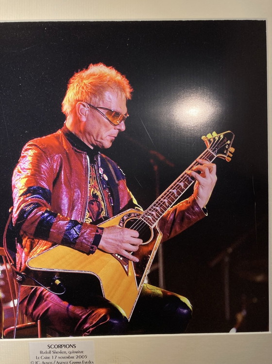 SCORPIONS foto del concerto al Cairo nel 2005, Fotografie, Carta, Multicolore (foto 5 di 14)