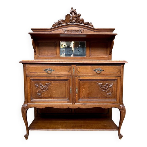 Dessertbuffet en dressoir. – buffetkasten, Marble