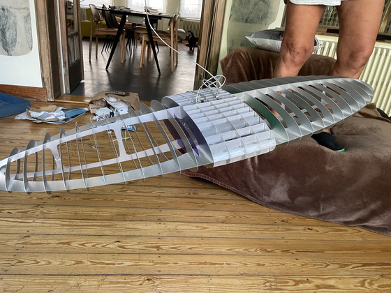 Image 1 of Lampada a sospensione Luceplan Titania - Modello grande (140 cm) - Paolo Rizzatto & Alberto Meda, 1989