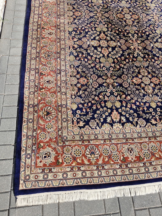 Autentico Tappeto Persiano Kashan Annodato a Mano 310 x 250 cm – Tappeti, Cotton, Wool (photo 9 of 15)