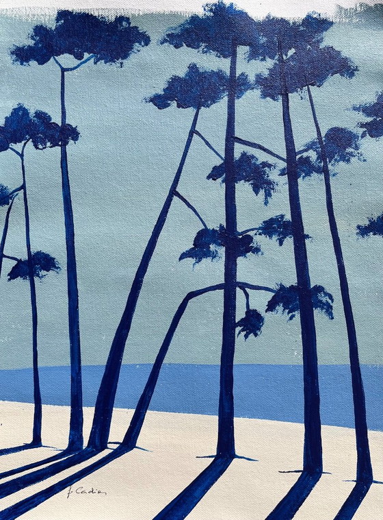 Framed Acrylic on Canvas 40x30 – Paintings & Drawings (photo 3 of 6)