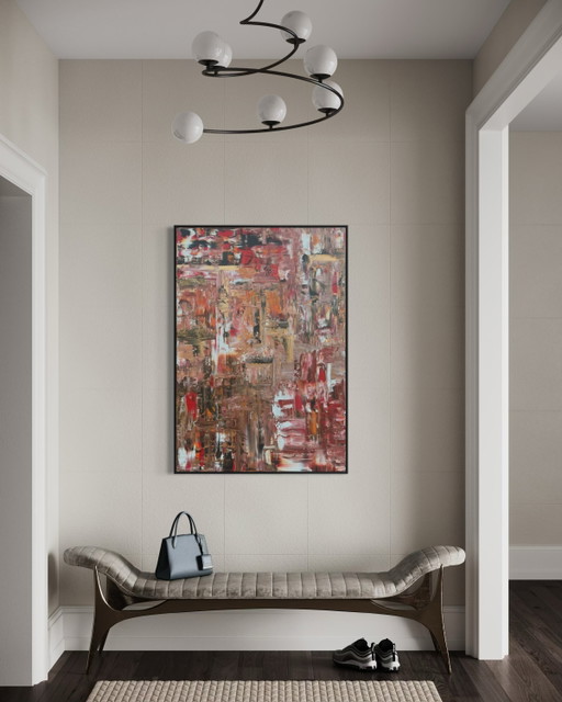Ember layers 120x90 cm
