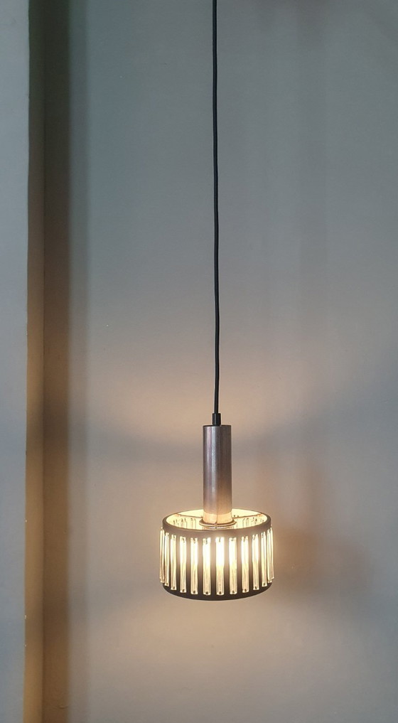 Image 1 of Lampada a sospensione vintage in stile Space Age di Schmahl & Schulz, design tedesco di metà secolo.