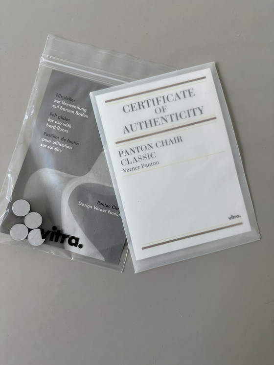 Image 1 of Silla Vitra Panton Classic, 2 unidades, blanco brillante