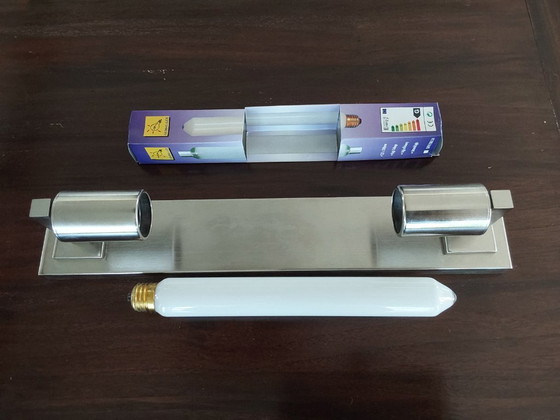 Image 1 of LAMPE MURALE GISO TUBE ART DECO MODERNISME