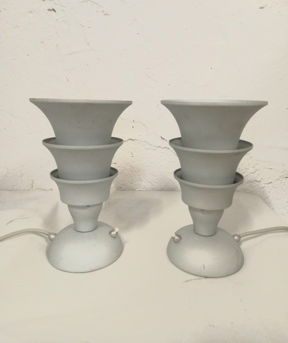 Image 1 of Pair of Hollywood Collection Tronconi Lamps