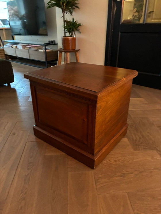 Image 1 of Antique washstand with washbasin