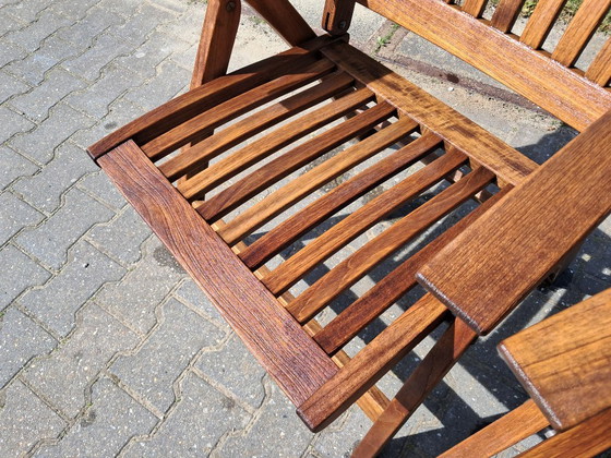 Image 1 of 4 sedie pieghevoli Gloster in teak