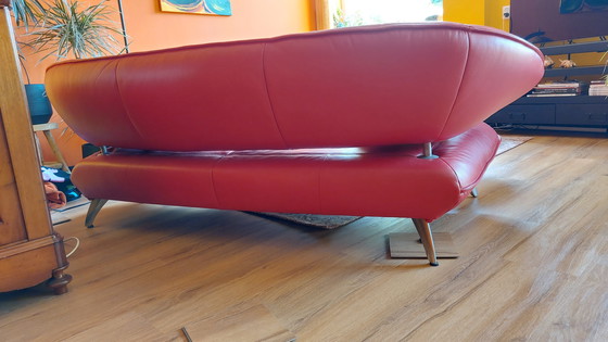 Image 1 of Sofa Frame Design Red Leather Brand Bulfrogg
