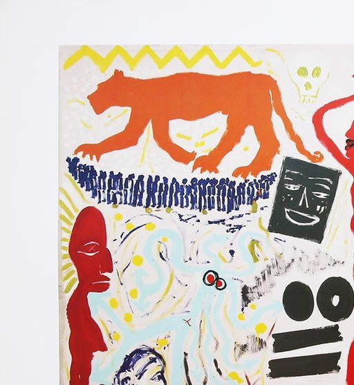 Penck, A.R. - N. Komplex - GROSS - Art print - 1976