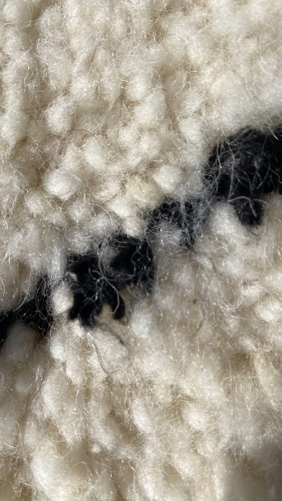 Image 1 of Authentiek Beni Ourain Berber Tapijt – 250x150 cm – Handgeknoopt in Atlasgebergte