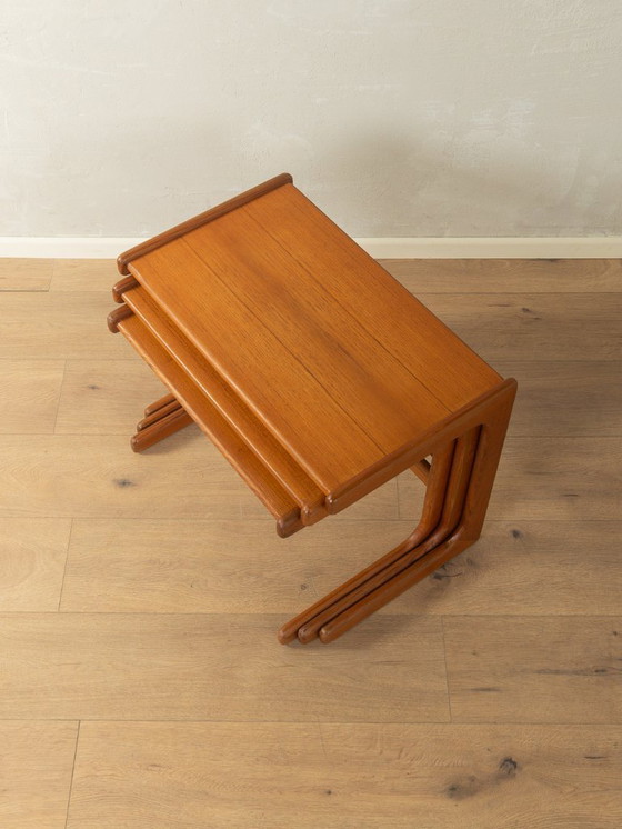 Image 1 of 1960s nesting tables, Salin Nyborg, Vintage