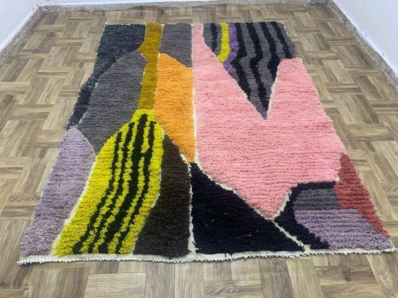 Azilal geweven wollen vloerkleed 250cmx150cm – Vloerkleden en tapijten, Wool, Bohemian (photo 9 of 11)