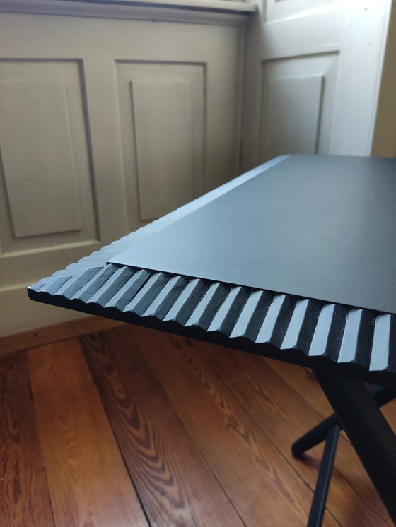 Image 1 of 1x Zanat Piano Table pliante angulaire | Erable noir, Ludovica & Roberto Palomba