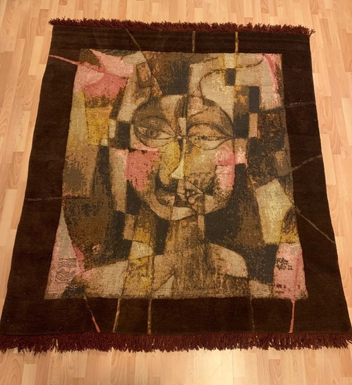 Gabbe noué à la main, motif de Paul Klee