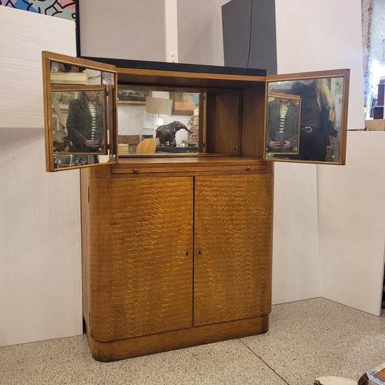 Image 1 of Mueble Bar Art Déco, Madera De Arce, Circa 1930 – Francia