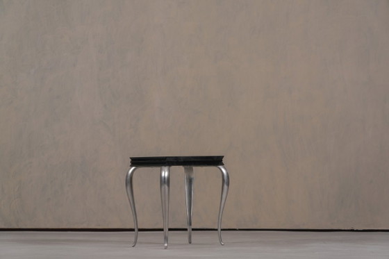 Image 1 of Silla/Mesa auxiliar Lola Mundo de Philippe Starck para Driade, Italia, década de 1980.