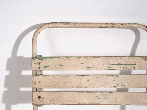 Antique white garden chairs (c.1920). Set of 2 pieces #35 – Iron (photo 37 of 40)