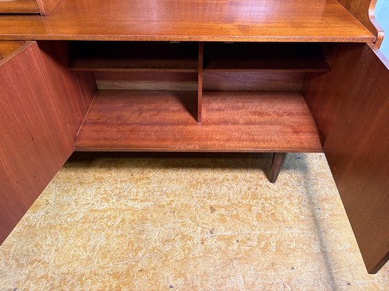 Mid-Century Modern Stonehill Stateroom Teak Highboard – 1960 – Sideboard, Wood (photo 6 of 14)