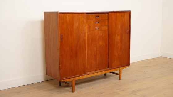 Image 1 of Vintage highboard | Wall cabinet | Teak |