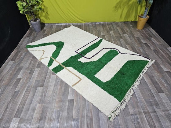 Tapis Berbère Marocain Authentique Taille 1,5/2 M – Aime Té, Wool (photo 6 of 8)