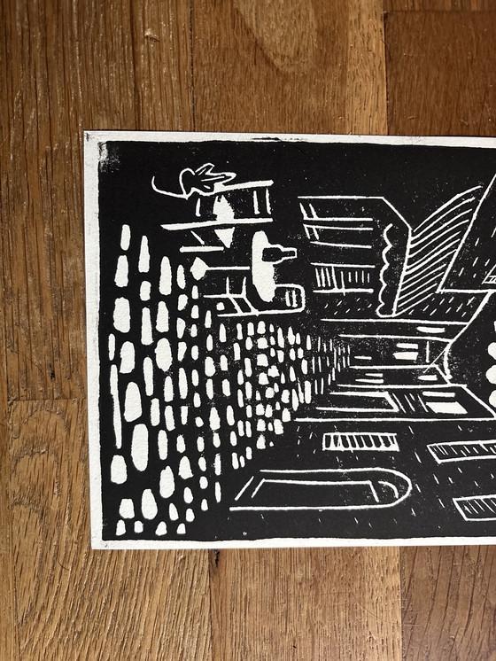 Image 1 of Linoldruck Italien