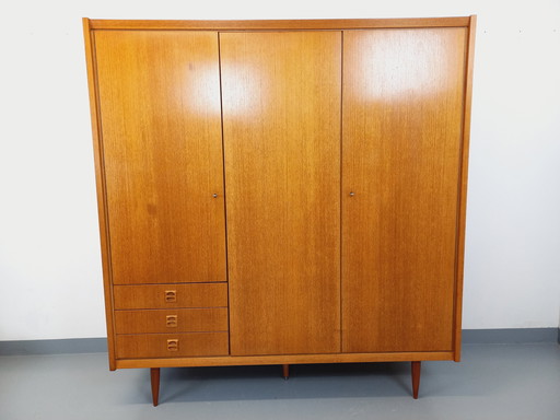 Armoire Vintage Style Scandinave en Teck des Années 60