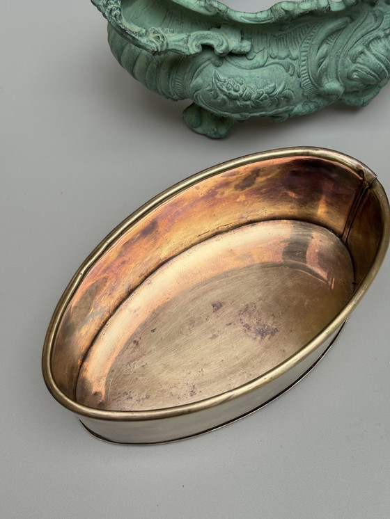 Image 1 of Bronze Jardinière in Rococo Style – Louis XV Influence