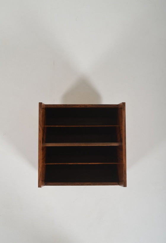 Image 1 of Revistero noruego de palisandro diseñado por Rolf Hesland para Bruksbo, década de 1960.